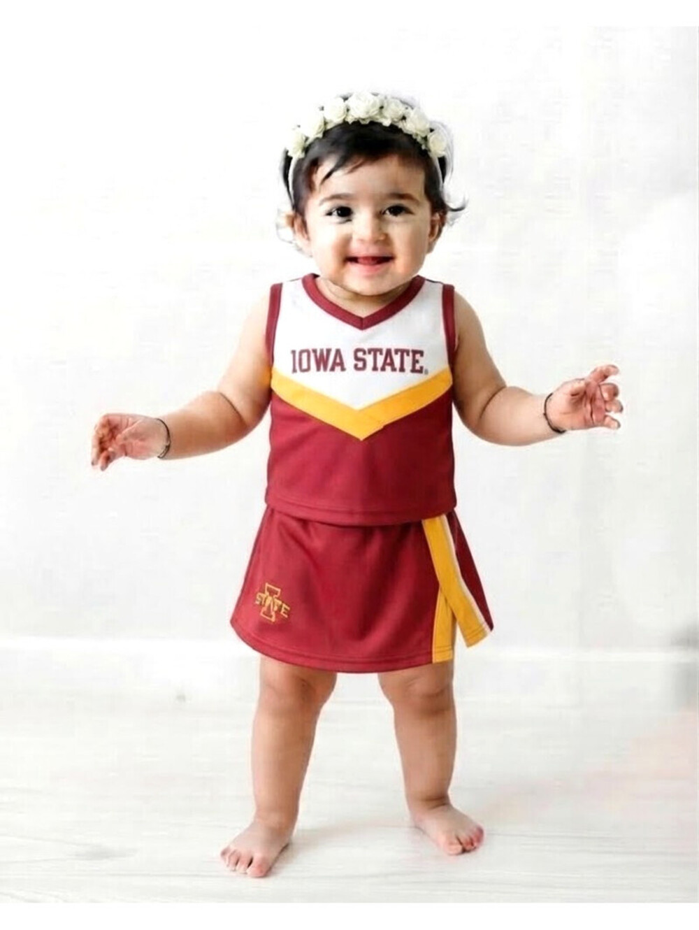 Rivalry Threads Iowa State Cyclones Toddler Cheer Set